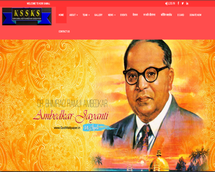 Kori Samaj (KSSKS) - Website project by The SoftSys Lucknow